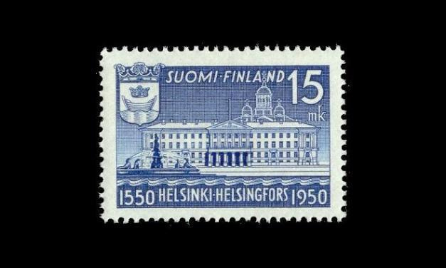 390 ** Helsinki 400v 15mk (1950)