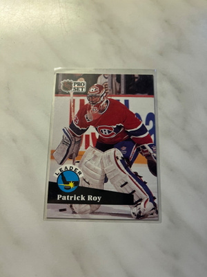 1991-92 Pro Set Patrick Roy #599