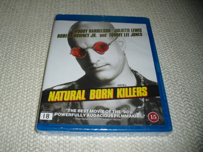NATURAL BORN KILLERS (Woody Harrelson) BD, UUSI***
