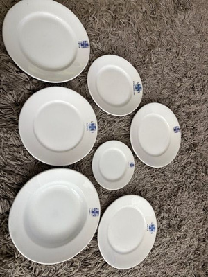 lotta svärd lautasia 7kpl,piippuleimalla