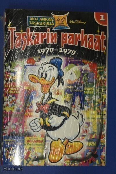 Taskarin parhaat 1. Avaamaton muoveissa.