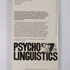 Judith Greene : Psycholinguistics : Chomsky and psychology - pikkukuva 2