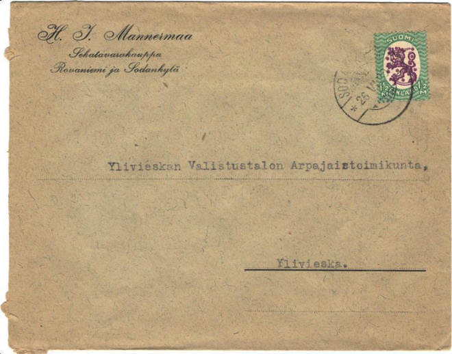 FIRMAKUORI ROVANIEMI/ SODANKYLÄ H, J, MANNERMAA