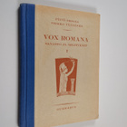 Konrad Westergren ym. : Vox Romana - pars prima ; Corneli... - pikkukuva 1