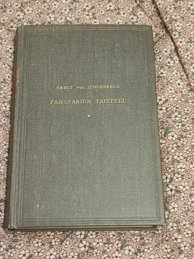 Panssarien taistelu Ernst von Jungenfeld