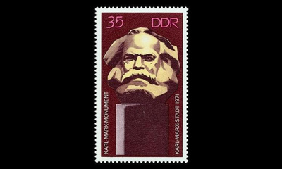DDR 1706 ** Karl Marx -monumentti (1971)