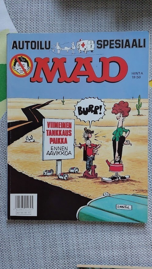 Suomen Mad spesiaali 1990: 2 - Autoilu