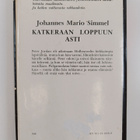 Johannes Mario Simmel : Katkeraan loppuun asti - pikkukuva 2