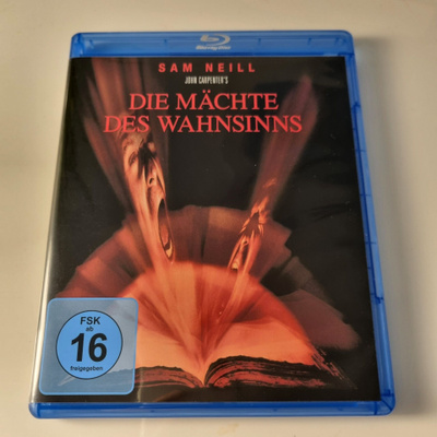 In the Mouth of Madness (1994) Saksa DE bluray
