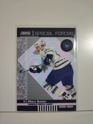 2000-01 Stadium Club - Special Forces #SF10 Mats Sundin