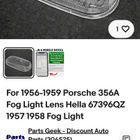 Porche sumuvalo lasi käyttämätön. - pikkukuva 2