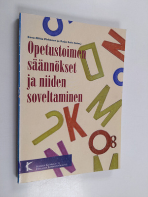 Eeva-Riitta ym. Pirhonen : Opetustoimen säännökset ja nii...