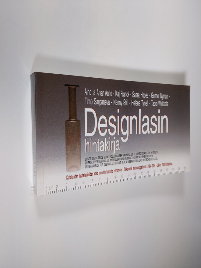 Designlasin hintakirja = Design glass price guide = Prisb...