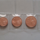 Bulgaria 1c, 2c ja 5c, 2026 UNC - pikkukuva 1
