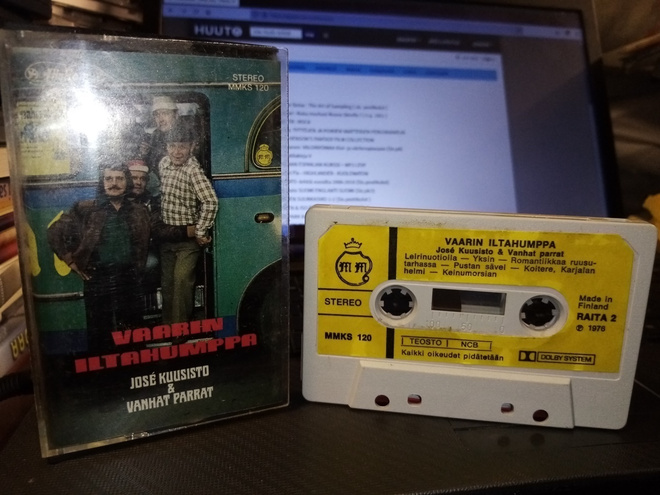 C-KASETTI Jose Kuusisto & Vanhat Parrat : Vaarin iltahumppa