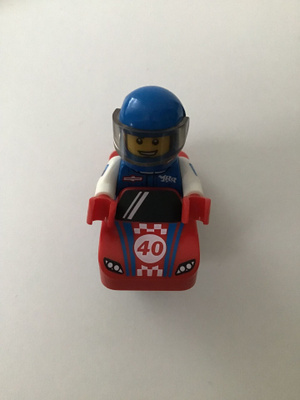Lego minifiguuri - Race Car Guy, Series 18
