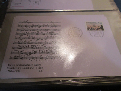 1990 ORKESTERITOIMINTA SUOMESSA 1790-1990 FDc