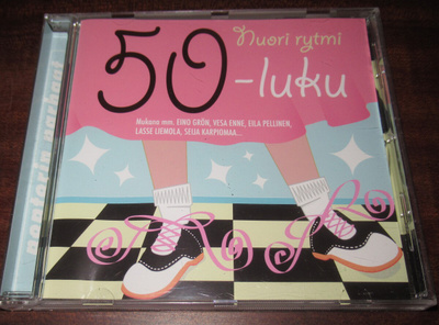 50-luku Nuori rytmi cd Poptorin parhaat