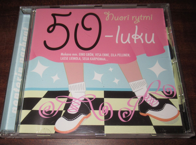 50-luku Nuori rytmi cd Poptorin parhaat