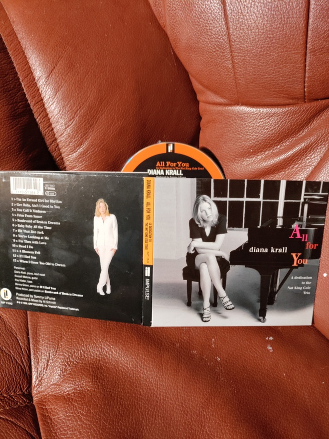 DIANA KRALL -all for you CD.