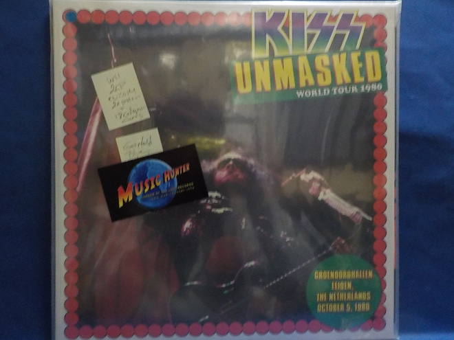 KISS - UNMASKED WORLD TOUR 1980 EU 2014 UUSI 2 LP