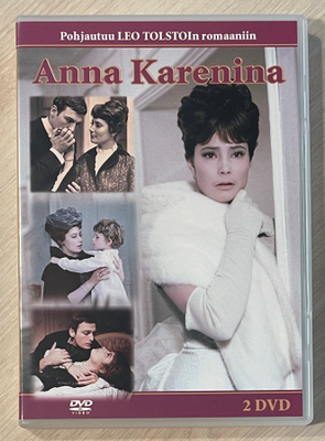 Leo Tolstoin ANNA KARENINA (1967) 2DVD (UUSI)