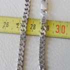 Hopeinen panssariketju 51 cm - pikkukuva 5
