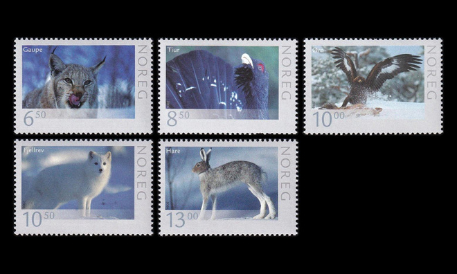 Norja 1573-7 ** Villieläimet (2006)