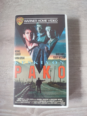 Keskiyön pako VHS Michael Dudikoff Mark Hamill