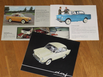 1961 DAF 600 Variomatic esite - KUIN UUSI