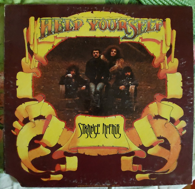 LP Help yourself: Strange affairs  UAS-5591 (1972)    USA