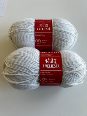 Novita 7 veljestä joululanka, pakkaslumi