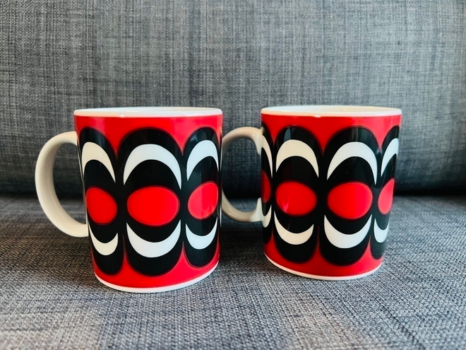 Marimekko KAIVO mukit, hyväkuntoiset