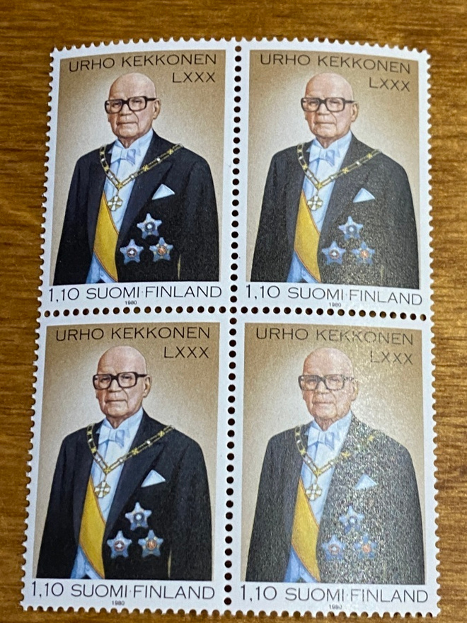 PRESIDENTTI URHO KEKKONEN 80 VUOTTA NELIÖ**