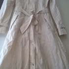 René Derhy vaalea Takki / Trench-coat / Trenssi - koko S - pikkukuva 1