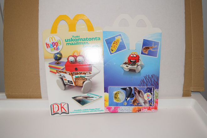 Mcdonald's happy meal laatikko x2