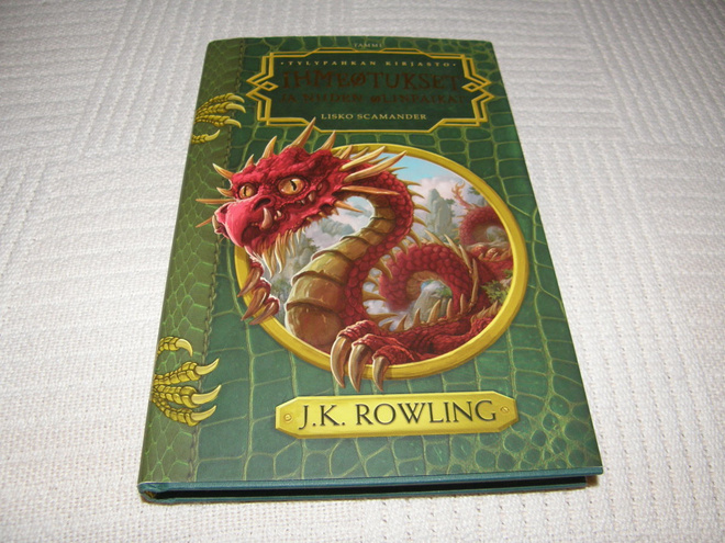 J. K. Rowling Ihmeotukset ja niiden olinpaikat  -sid