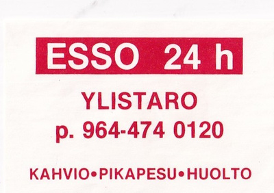 Ylistaro  ESSO  24 h .b480