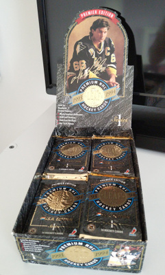 1993-94 LEAF Series 1 USA Edition Keräilypussit 3.5e/kpl