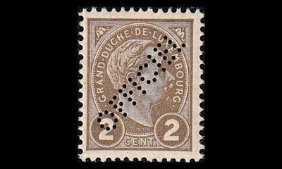 Luxemburg 63 ** Virkamerkki läviste 2 C (1899)