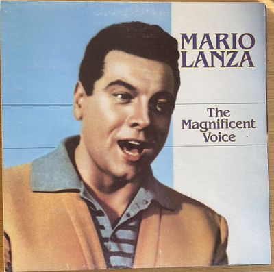 LP Mario Lanza - The Magnificent Voice (1983)