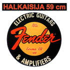 UUSI PYÖREÄ FENDER MATTO Halkaisija 59 cm ILMAINEN TOIMITUS - pikkukuva 1