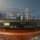 SONY VIDEO CASSETTE RECORDER SLV-V60 + HDMI MUUNNIN + JOHDOT - pikkukuva 1