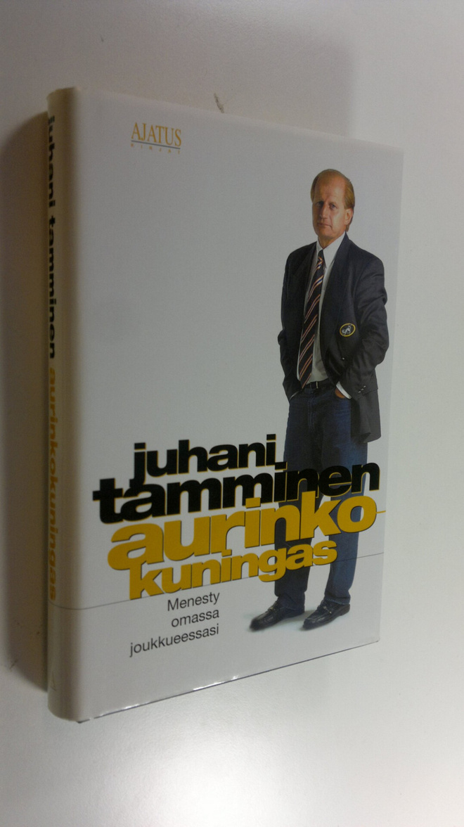Juhani Tamminen : Aurinkokuningas (signeerattu)