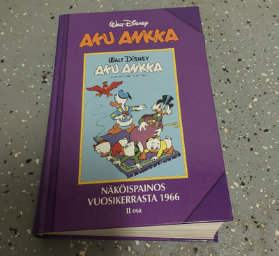 Aku Ankka näköispainos vuosikerrasta 1966 II osa