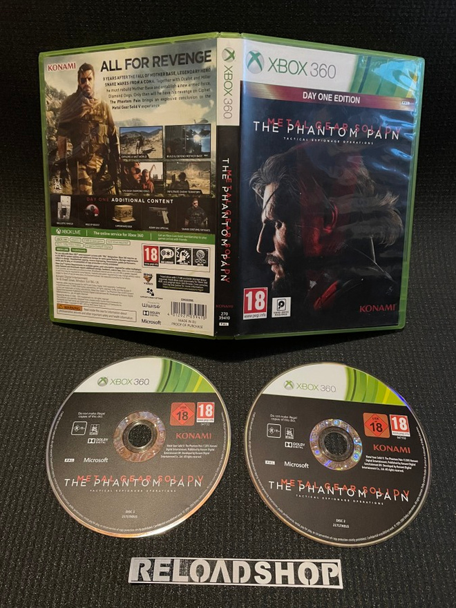 Metal Gear Solid V The Phantom Pain XBOX 360