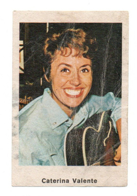 Purkkakuva Pop-tähtisarja A n:o 2 CATERINA VALENTE
