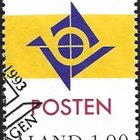 Åland 1993 BL 2 Posti Uusi Logo EP leima Lape 069 - pikkukuva 1