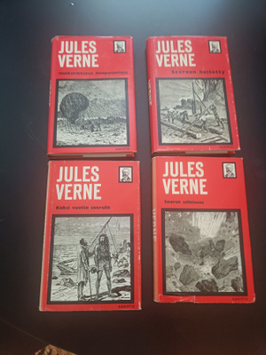Jules Verne : Salaperäisen saaren seikkailuja 1 - 4