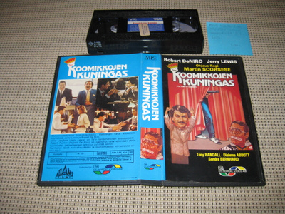 Koomikkojen Kuningas-VHS FIx, Martin Scorsese,Robert De Niro